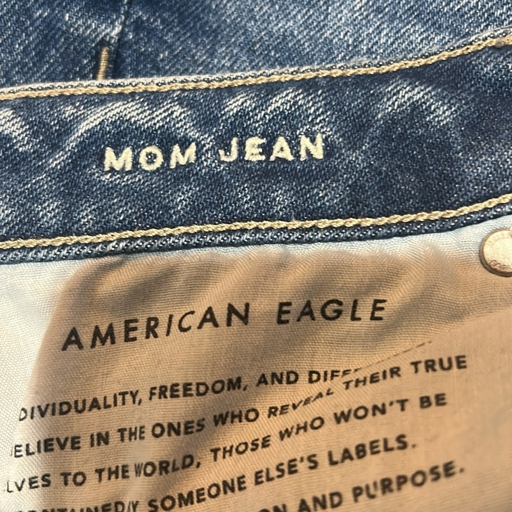 American eagle mom jeans size 2 regular - Picture 13 of 13